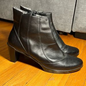 Naot black ankle boots